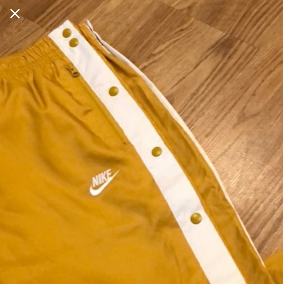 Nike mens breakaway pants new w/tag Goldish tan xl - Picture 8 of 11